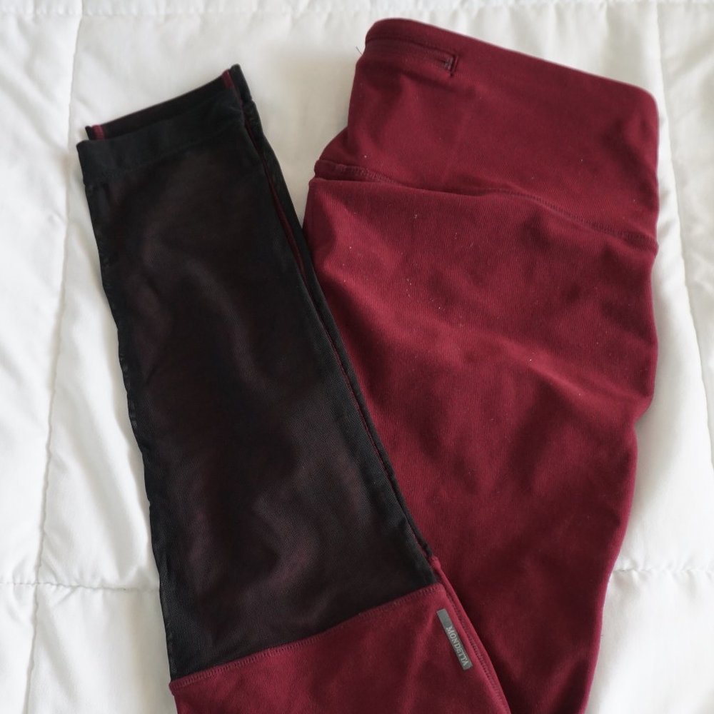 Maroon Mondetta leggings